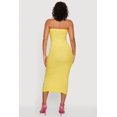 thumbnail image 3 of Women's Greek Key Knit Strapless Midi Dress, 3 of 3
