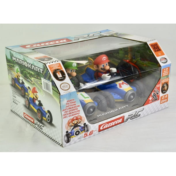 Carrera RC Kart Mach 8 avec figurine Mario – Voiture radiocommandée
