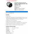 thumbnail image 2 of Rear Upper At Knuckle Control Arm Bushing - Compatible with 2005 - 2008 Volkswagen Jetta 2006 2007, 2 of 2