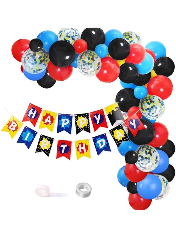 Superhero Party Decorations in Superhero Party Supplies