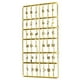 thumbnail image 4 of Números De Letras De Casa De Muñecas, Accesorio De Puerta Delantera En Miniatura DIY Con Letras Extraíbles Para Alfabetización Infantil Y Decoración Del Hogar, 4 of 7