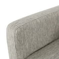 thumbnail image 5 of GDF Studio Chaparral Contemporary Fabric Upholstered Wood 26 inch Counter Stool, Light Gray and Gray, 5 of 8