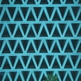 thumbnail image 1 of Ahgly Company Machine Washable Indoor Square Transitional Deep Teal Green Area Rugs, 4' Square, 1 of 7