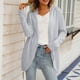 thumbnail image 2 of Cárdigan para mujer Cárdigan con frente abierto Suéteres Moda Camiseta de manga larga Suéter de otoño Blusa sólida Tops Odeerbi  ODB-5, 2 of 9