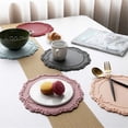 thumbnail image 3 of Joernso Exquisite Round Shape Cup Coaster Flexible Anti-scalding Silicone Cup Mat for Home, 3 of 8