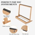 thumbnail image 6 of ​​Folding Wood Guitar Rack for Multiple Guitars,  Foldable Floor Guitar Holder, Save Space for Home, Guitar Gift for Men, 6 of 9