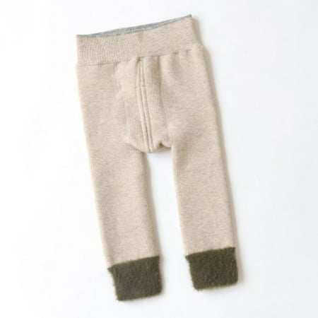 

Wolfast Promotion Winter Baby Kids Girls Thickened Lined warmth Fleece Long Pants Leggings