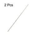 thumbnail image 3 of 1.5mm x 250mm 304 Stainless Steel Solid Round Rod for DIY Craft - 2Pcs, 3 of 5