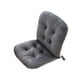thumbnail image 2 of Cojín de suelo capitoné | Tejido flocado transpirable | Cojín antideslizante para silla de oficina | Cojín ergonómico reclinable para sala de estar, tatami, hogar, escritorio, juegos y meditación, 2 of 6