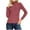 Hot Pink, variant on Wancir Women’s Cute Cropped Sweater Top Cable Knit Crew Neck Pullover Light Weight