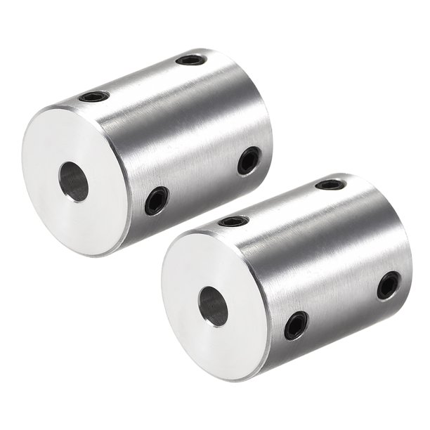 5mm to 8mm Bore Rigid Coupling 25mm Length 20mm Diameter Aluminum Alloy
