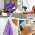 thumbnail image 5 of XmhyTop-A Towel 30*80cm Bath Wash Cloth, Body Scrubber, Back Scrubber Bath Sponges,2 Pcs Brown, 5 of 5