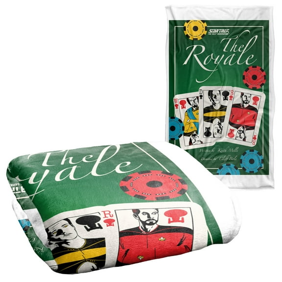 Star Trek The Next Generation Season 2 Episode 12 Silky Touch Super Soft Throw Blanket 36" x 58"