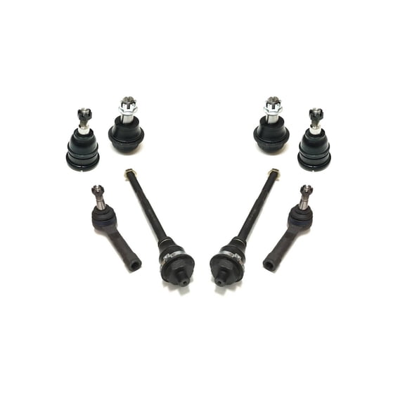 Front Outer & Inner Tie Rod Ends   Upper & Lower Ball Joints Suspension 8 Pieces Kit Fits select: 1999-2007 CHEVROLET SILVERADO, 2000-2006 CHEVROLET TAHOE