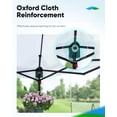 thumbnail image 2 of Quictent 10x10ft Portable Walk-in Greenhouse, Easy Setup Pop-up Green House Indoor/Outdoor Plant Shed, Clear, 2 of 7