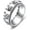 Carousel Horse, variant on Sterling Silver Anxiety Spinner Rings Rotatable Fidget Mood Rings for Women Relieve Stress Gift