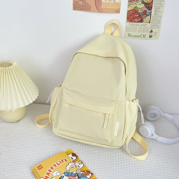 Mochila De Estudiante Mochila de moda Mochila escolar de nylon Mochila de viaje de gran capacidad con múltiples bolsillos Likrtyny Para Estrenar