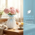 thumbnail image 5 of Unique Bargains Modern Ceramic Flower Vase for Centerpiece Blue 4.3"L x 4.3"W x 7.9"H, 5 of 6