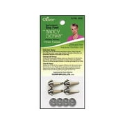 Clover Zieman Bag Feet 1/2" Gloss Nickel 4pc
