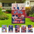 thumbnail image 7 of Moocorvic American Flags for Outside, 4th of July Decorations Outdoor Garden Flag Double-Sided,12 x 18 inches, 7 of 7