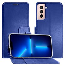 Funda Cartera Molan Cano Issue Diary Para Samsung Galaxy S21 Azul Marino Molan Cano Funda tipo de Cartera
