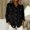 Black, variant on GaThRRgYP Women Plus Size Sweatshirts Crew Neck,Women Solid Casual Long Sleeves Lapel Denim Patchwork Stitching Bottun Tops Blue S