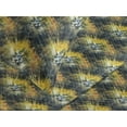 thumbnail image 3 of Ambesonne Floral Quilted Coverlet 3 Pcs, Abstract Blossom Art Pattern, Queen Size, Pale Earth Yellow, 3 of 4