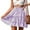 Purple, variant on Brondbend Women's Skirts Midi Skirt Solid Color Printed Mid-Calf Skirt Vintage Skirts Fashion Skirt Travel Up to 50% off Brown Skirt for Women Size-L