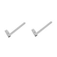 thumbnail image 4 of EIGTHTAIL 2 Pcs Fermeture Automatique de Porte en Acier Inoxydable Fermeture Lente de Porte Porte Robuste Sélecteur de Porte Écran pour Usage Résidentiel Commercial Argent, 4 of 8