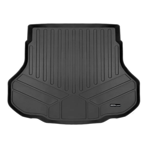 SMARTLINER Custom Fit All Weather Black Cargo Trunk Liner Mat Compatible With 2021-2025 Hyundai Elantra (No Elantra GT Models)