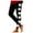 Black, variant on Arlun High Waisted Tummy Control Leggings for Women St. Patrick's Day Four-Leaf Clover Printed Yoga Legging Slim Fitting Workout Fitness Soft Comfy Festival Casual Pants Green S
