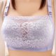 thumbnail image 1 of Puntoco Sujetadores sin aros para mujer Sujetadores interiores transpirables con estampados cómodos de talla grande para mujer, 1 of 3