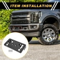 thumbnail image 2 of Soporte de Placa de Matrícula Unique Bargains para Ford F-150 2021-2023 Soporte de Placa de Matrícula del Parachoques Delantero con Tornillos 1 Juego, 2 of 6