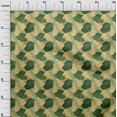 thumbnail image 3 of oneOone Tissu Georgette Viscose Vert Poire Feuilles Matériel de Robe Tissu Imprimé Tissu au Mètre 42 Pouces de Large-Ab, 3 of 5
