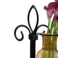 thumbnail image 6 of Danya B Amber Amphora Vase on Fleur Lis Sconce, 6 of 6