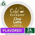 (4 pack) Café Escapes Chai Latte Keurig SingleServe KCup Pods, 24 Ct