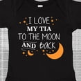 thumbnail image 4 of Inktastic I Love My Tia to the Moon and Back Boys or Girls Baby Bodysuit, 4 of 5