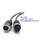 thumbnail image 4 of 1 Uds M12 2 3 4 5 6 Pin Cable de señal de aviación enchufe macho/hembra GX12 para cámara de coche/cámara de vídeo DVR y Monitor CCTV y Subwoofer, 4 of 4