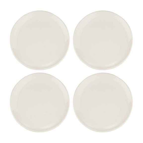 Gourmet dia.10" Round Warm White Vitrified Plate (Set of 4)