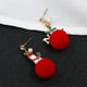 thumbnail image 1 of Pendientes de oreja de asimetría de árbol de Navidad de 2 piezas para mujeres, regalos de , pendientes, joyas Salvador Pendientes de aretes de Navidad, 1 of 10