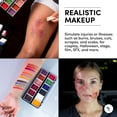 thumbnail image 2 of Narrative Cosmetics FX Alcohol-Activated Palette, Activator, and Remover Kit, Professional SFX Makeup Set Multicolor, 2 of 9