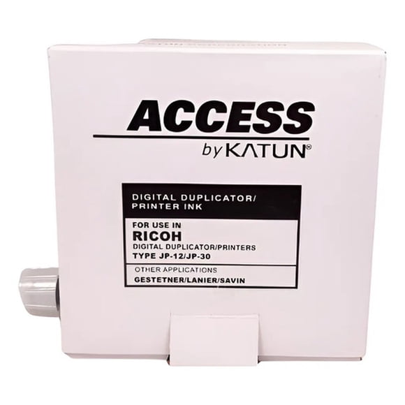 Tinta Compatible Katun Para Uso En Ricoh Type Jp-12/jp-30 Negro