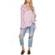 thumbnail image 1 of Blusa de Manga acampanada Free People para mujer color rosa XS, 1 of 1