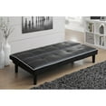 thumbnail image 2 of Contemporary Sofa Bed, Black, 2 of 2