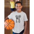 thumbnail image 2 of A Happy Koala T-Shirt Juniors -Image by Shutterstock,  Large, 2 of 4