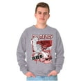 thumbnail image 4 of Kanji Street Fighter No Mercy Ryu Men's Crewneck Sweatshirt Brisco Brands L, 4 of 6