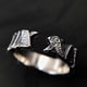 thumbnail image 5 of Guardurnaity Anillo Abierto Geometría Ajustable Anillos Angustia Joyería Vintage Hallazgo para Hombres Día de San Valentín Bodas Cumpleaños Ropa, zapatos y accesorios Miscelánea Guardurnaity AP015706-00, 5 of 6