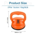 thumbnail image 2 of Screen Suction Cup LCD Screen Opener Phone Screen for Pad Phone Laptop Screen Remove(2Pack, Orange), 2 of 5