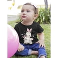 thumbnail image 2 of Bunny Mom And Babies T-Shirt Infant -Image by Shutterstock,  24 Months, 2 of 4