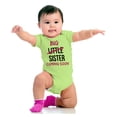 thumbnail image 4 of Big Sis Little Sister Coming Soon Bodysuit Jumper Girls Infant Baby Brisco Brands 24M, 4 of 7